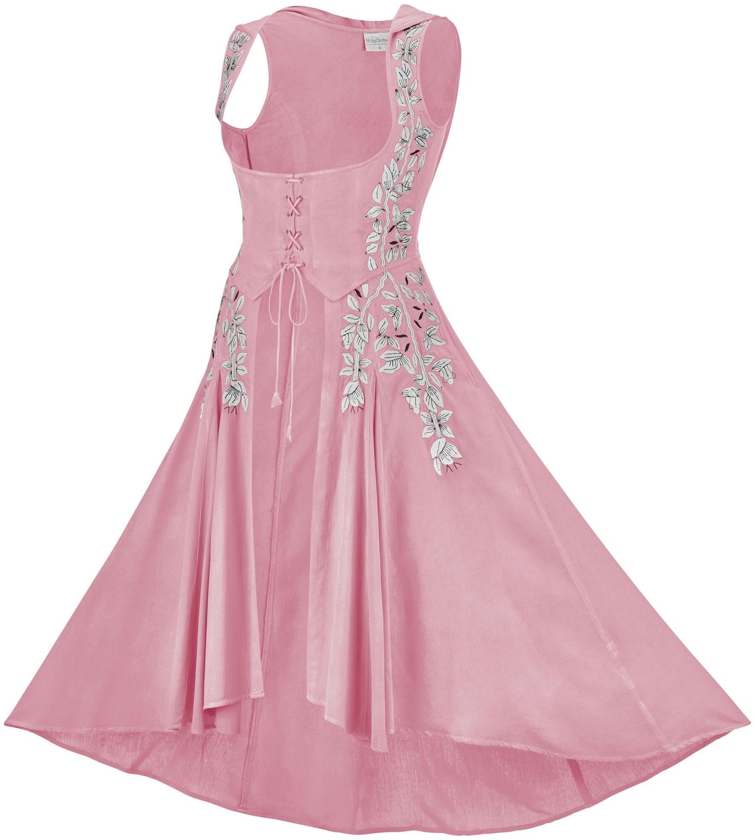 Tauriel Maxi Overdress Silver Embroidery