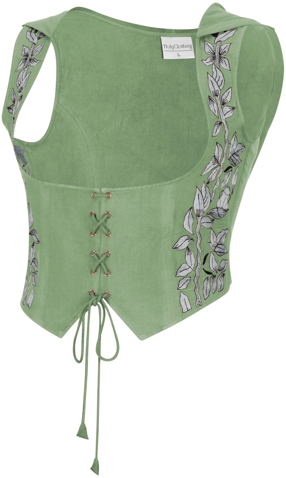 Tauriel Top Silver Embroidery