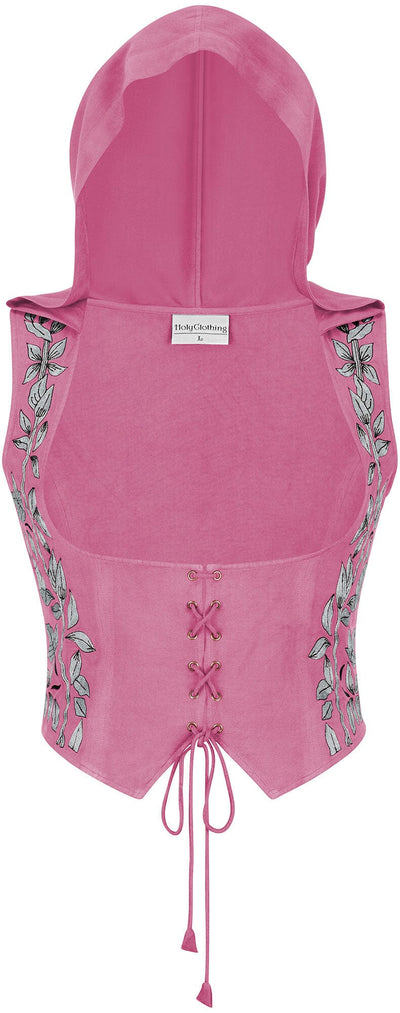 Tauriel Top Limited Edition Barbie Pink Colors Silver Embroidery