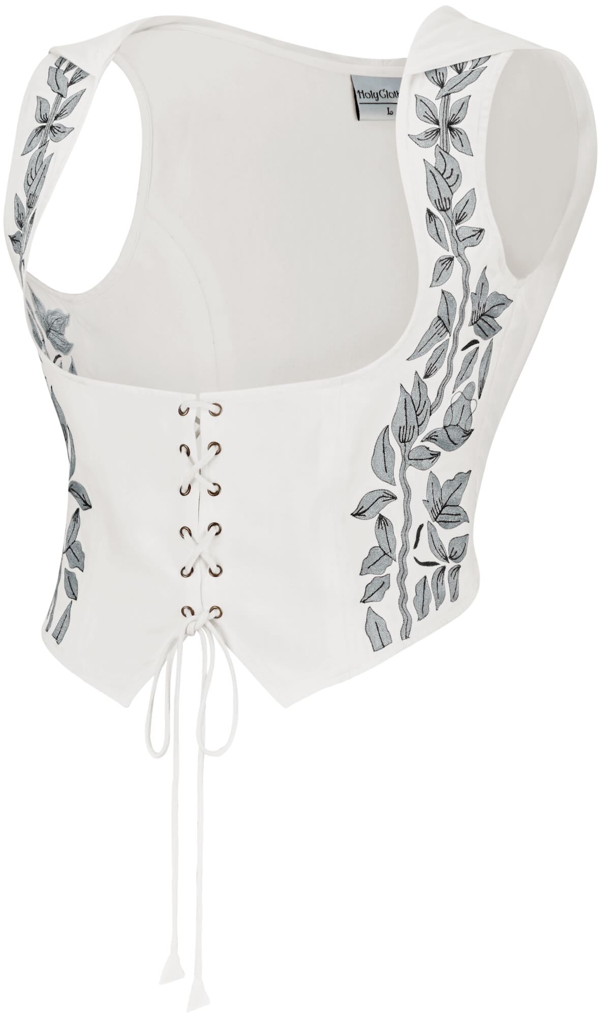 Tauriel Top Silver Embroidery