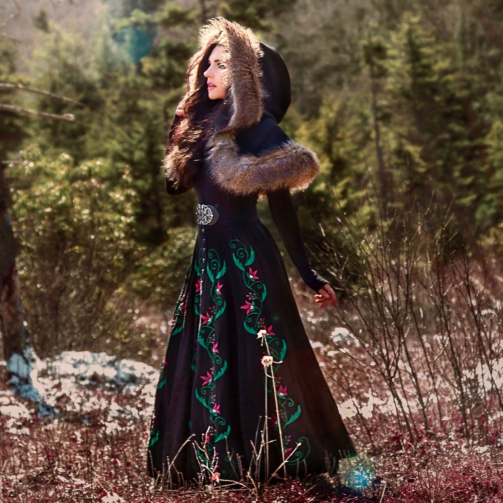 annika maxi dress Annika Maxi 2X/3X / Limited Harvest Auburn