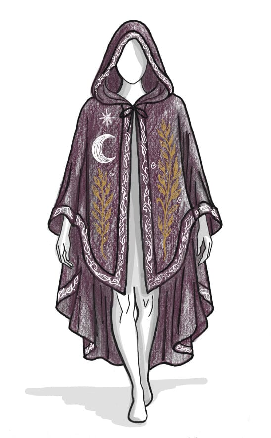 Moonveil Mantle Cloak – HolyClothing