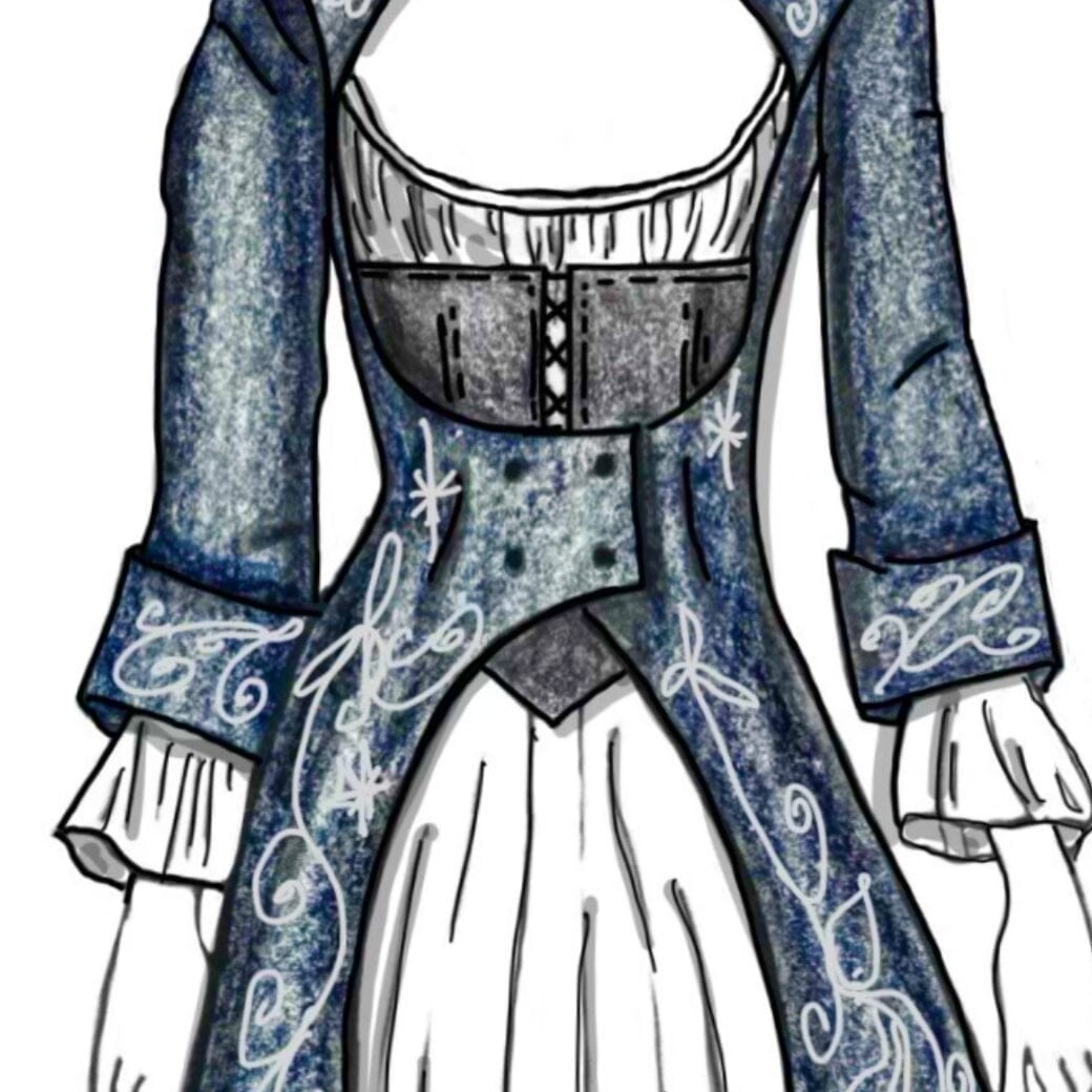 Silver Wand Corset