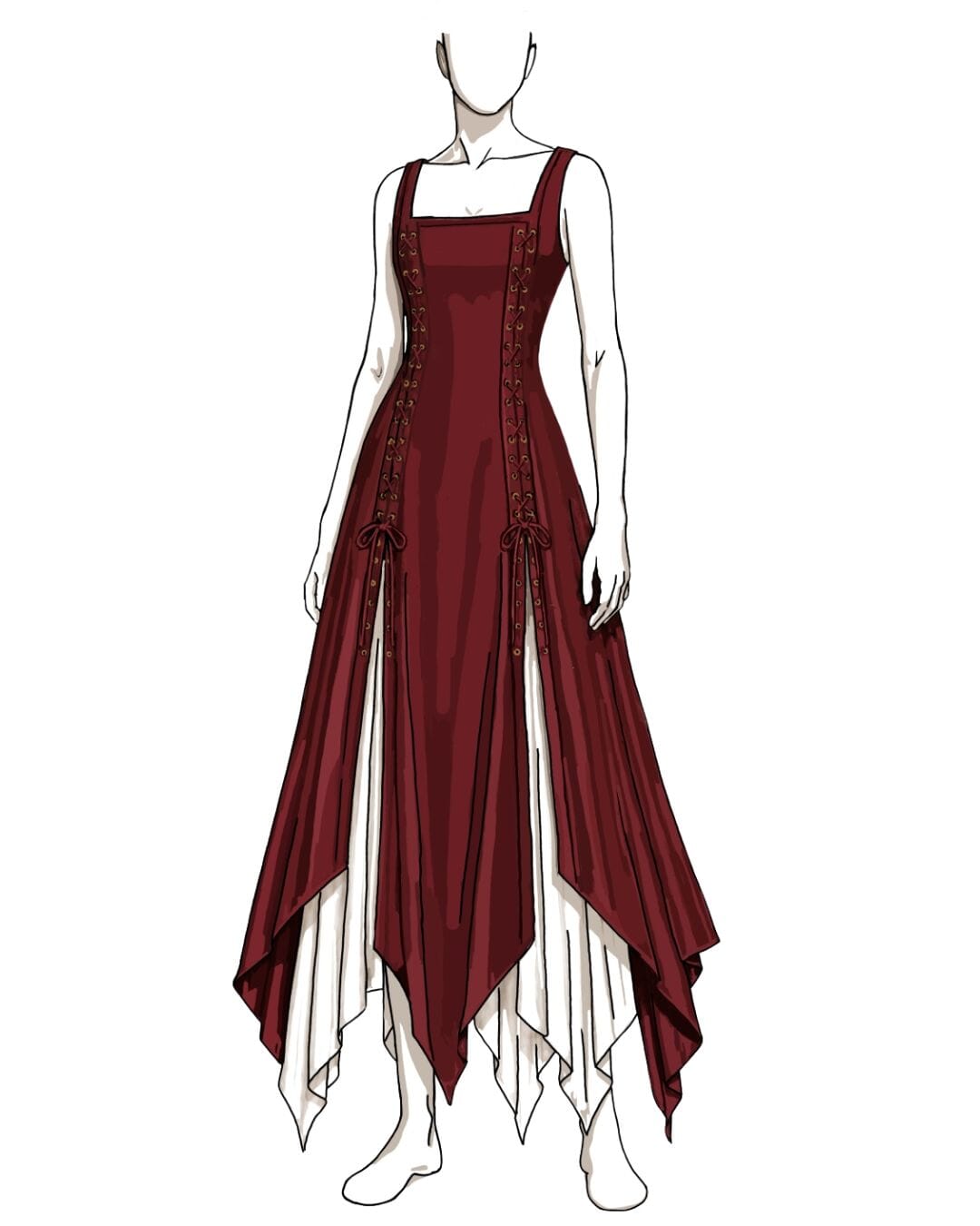 Amelia Handkerchief Hem