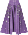 Celestia Maxi Overskirt Limited Edition Purple Thistle