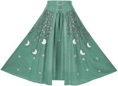 Celestia Maxi Overskirt Limited Edition Cool Sage