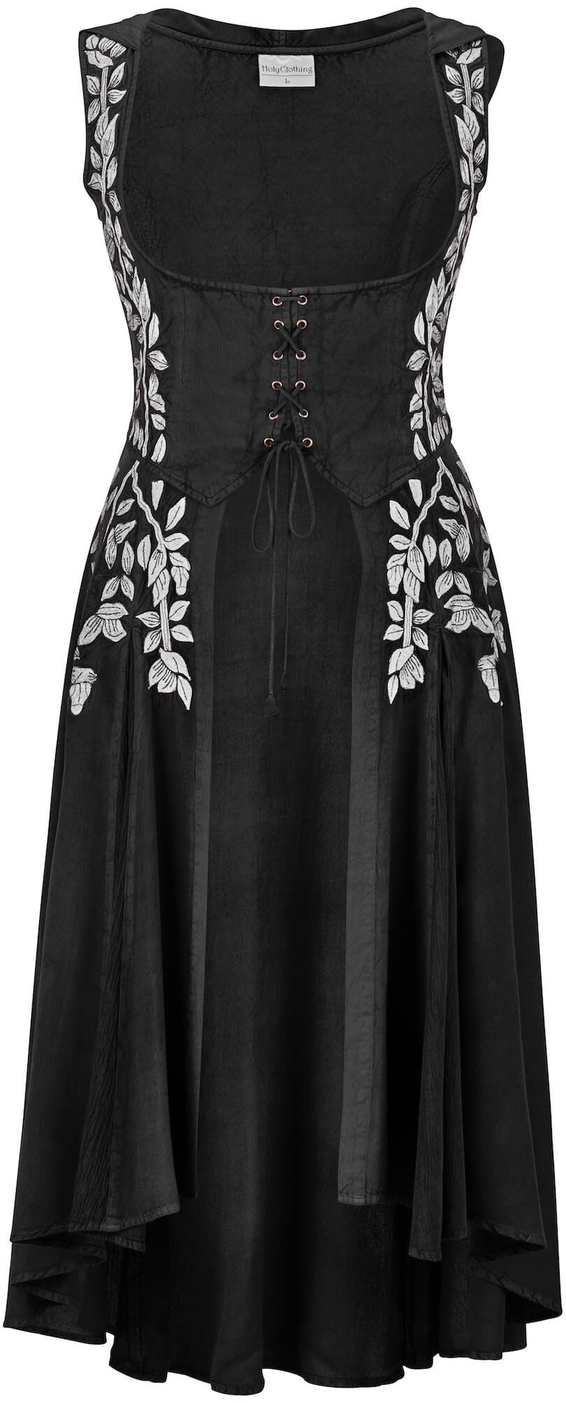 Tauriel Maxi Overdress Silver Embroidery