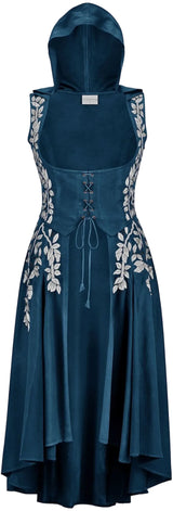 Tauriel Maxi Overdress Silver Embroidery
