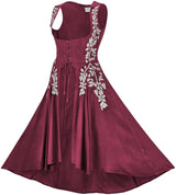 Tauriel Maxi Overdress Silver Embroidery