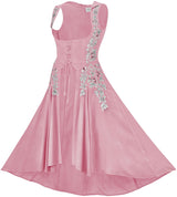 Tauriel Maxi Overdress Silver Embroidery