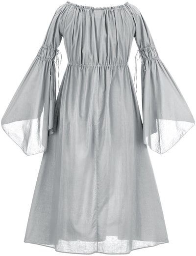 Oona Maxi Chemise Limited Edition Silver Pewter