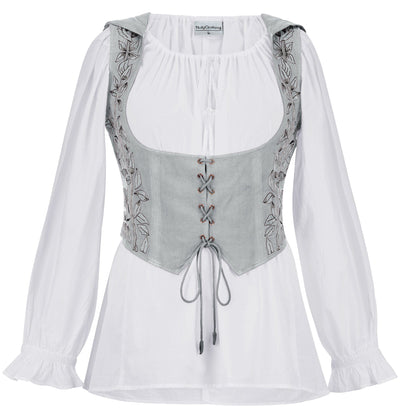 Tauriel Top Limited Edition Silver Embroidery