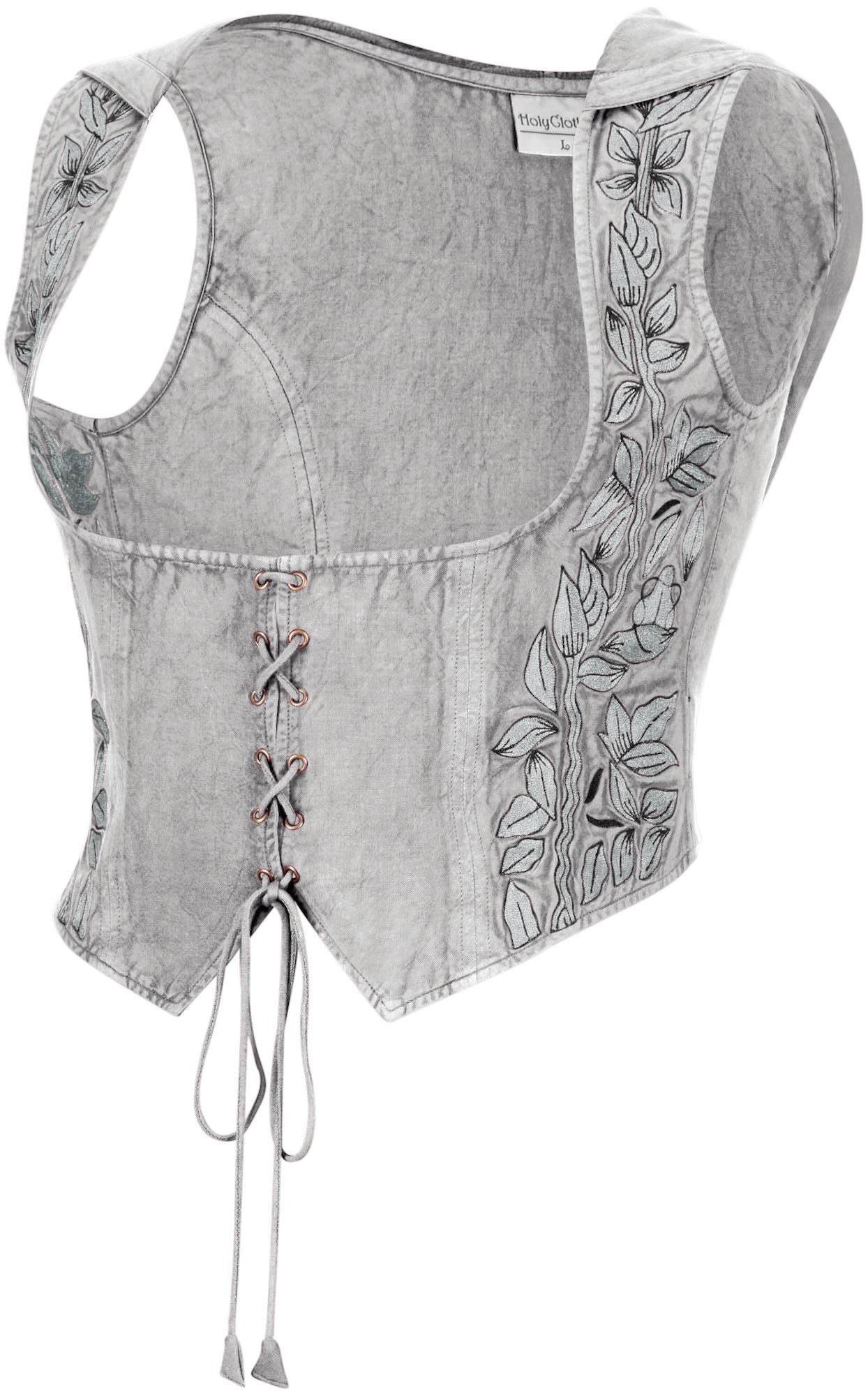 Tauriel Top Silver Embroidery