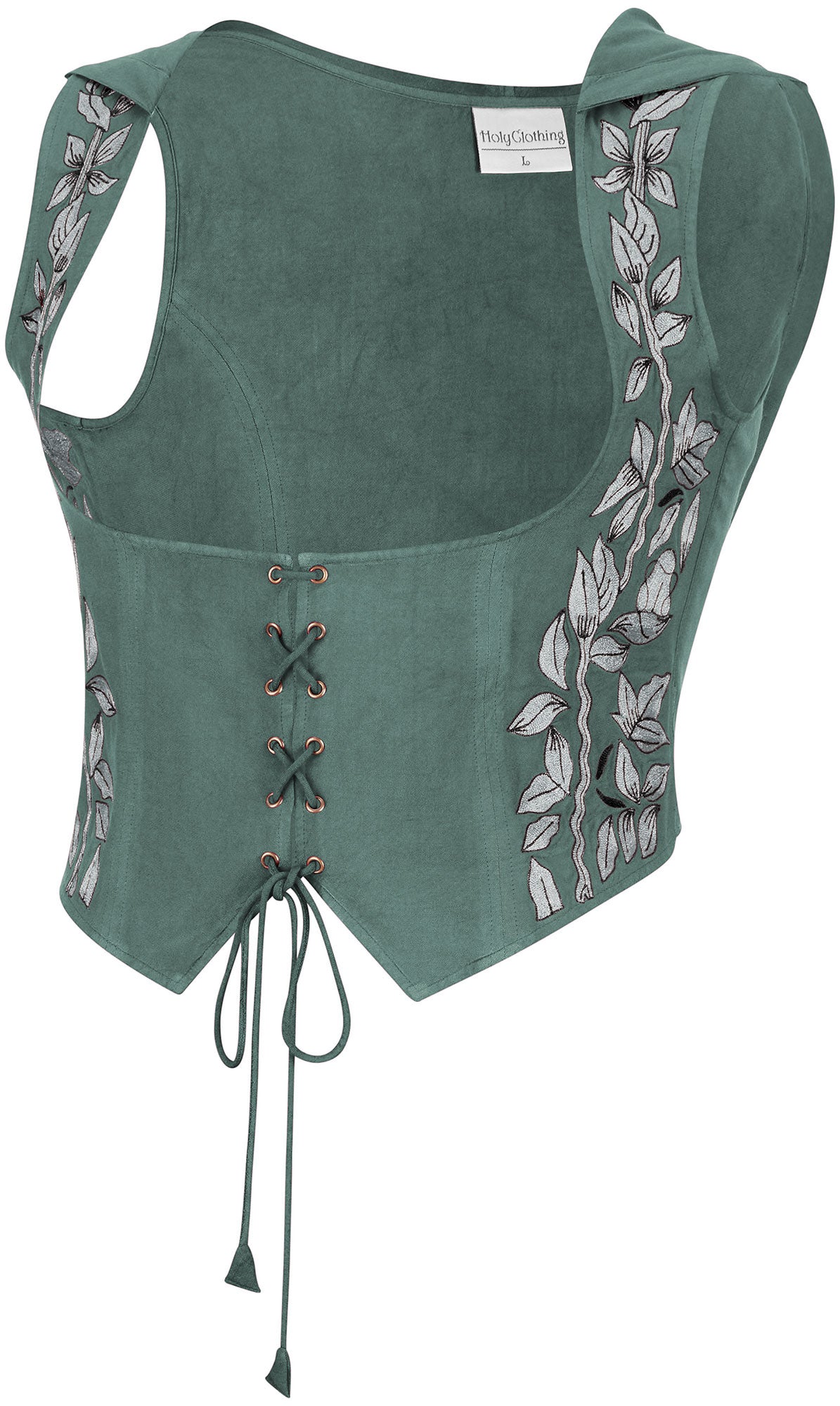 Tauriel Top Silver Embroidery