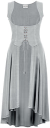 Juniper Maxi Overdress Limited Edition Silver Pewter