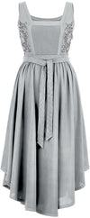 Belle Maxi Overdress Limited Edition Silver Pewter