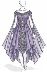 Amarantine Dress