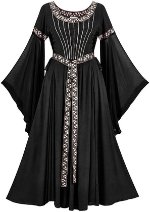 Black Renaissance Dresses - Free Shipping - HolyClothing Black Renaissance Dresses - Free Shipping - HolyClothing