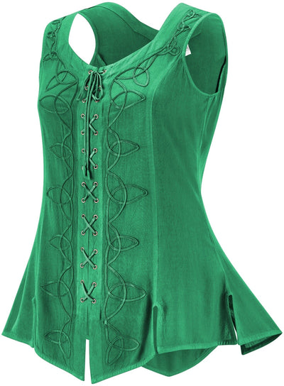 Trinity Sleeveless Limited Edition Emerald Green