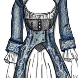 Silver Wand Corset