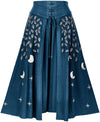 Celestia Maxi Overskirt Limited Edition Majolica Blue