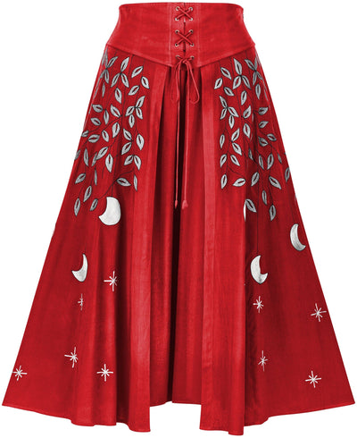Celestia Maxi Overskirt Limited Edition Poppy Red