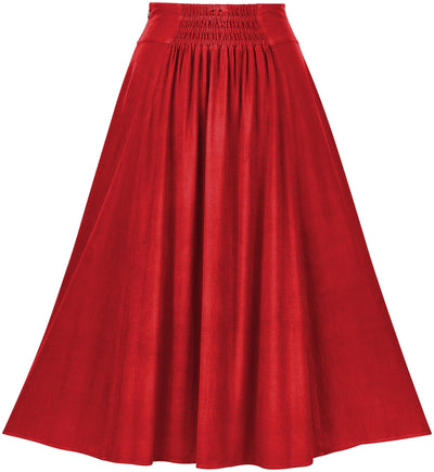 Celestia Maxi Overskirt Limited Edition Poppy Red