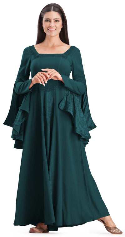 Arwen Maxi Limited Edition Teal Peacock