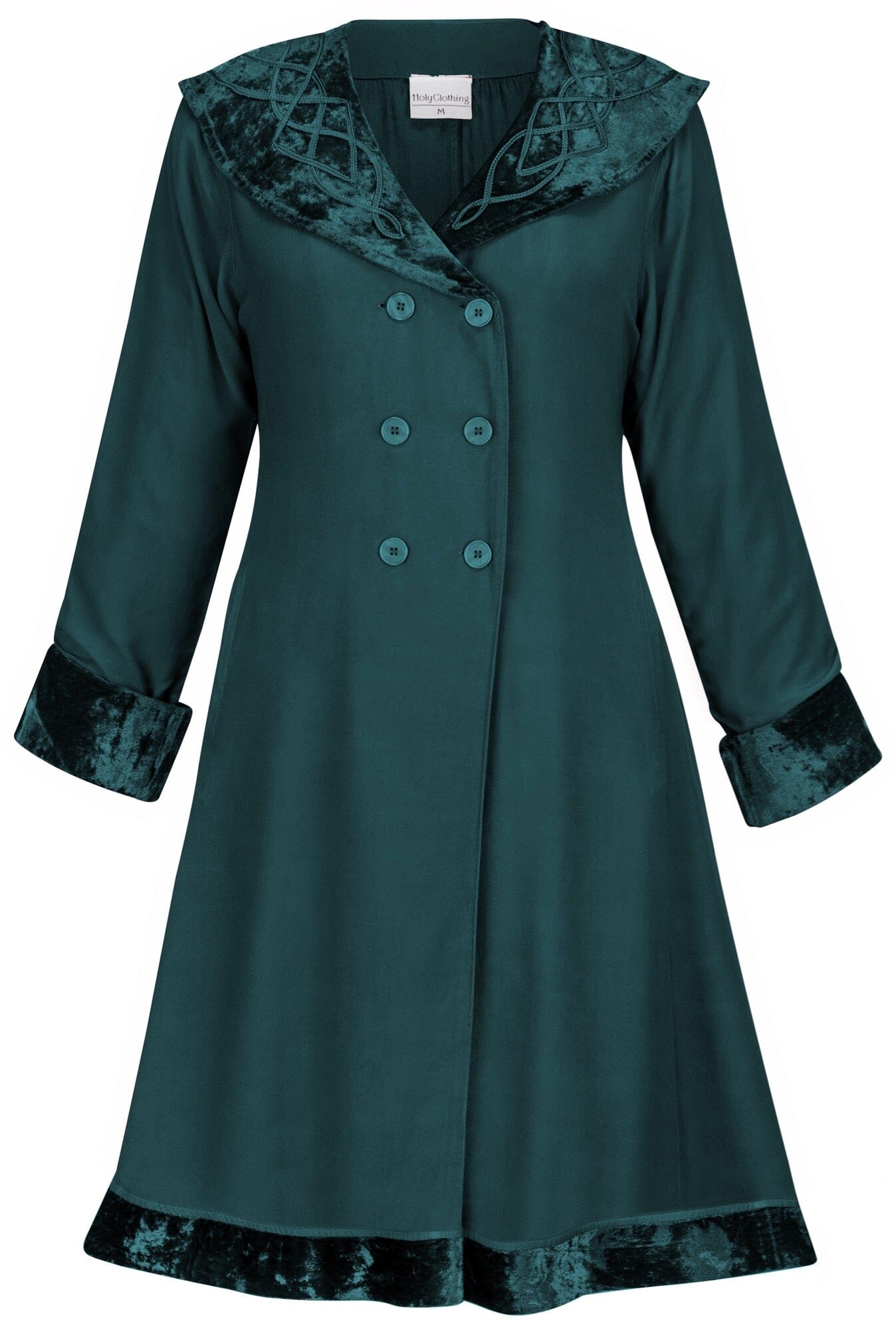 Kelly Coat Limited Edition Teal Peacock