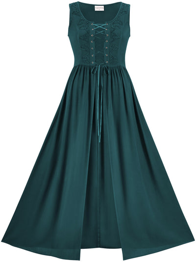 Brigid Maxi Overdress Limited Edition Teal Peacock
