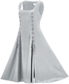 Amelia Maxi Overdress Limited Edition Silver Pewter