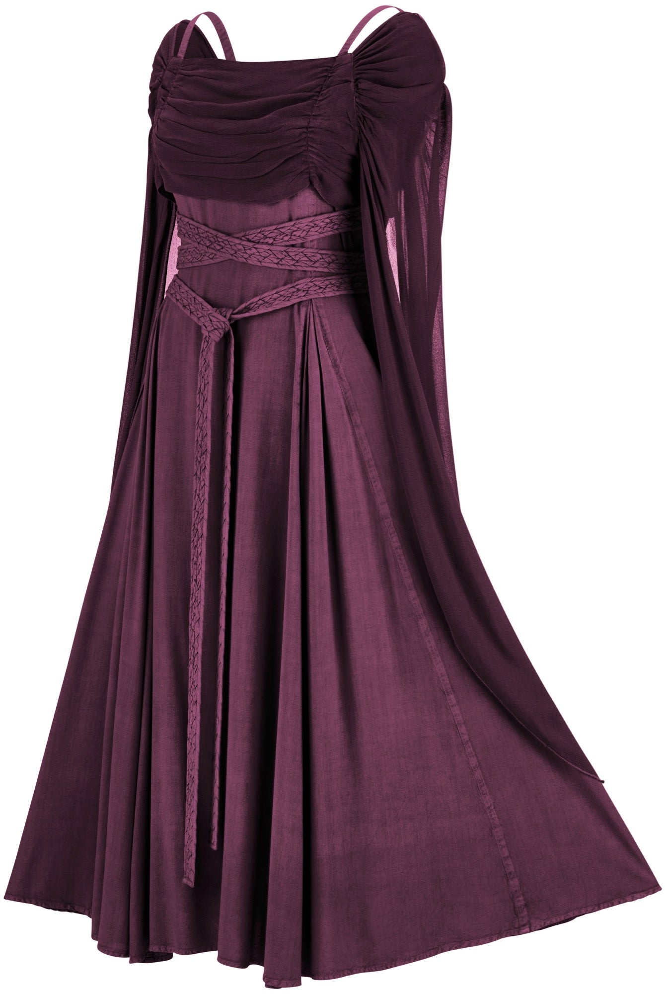 Veronique Dark Purple Plus Bustier, 1X-4X