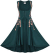 Tauriel Maxi Overdress Limited Edition Teal Peacock